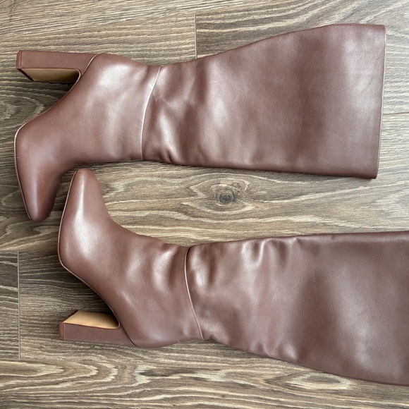 Steve Madden “Ally” boots - size 8 brown knee high boots - Picture 3 of 5